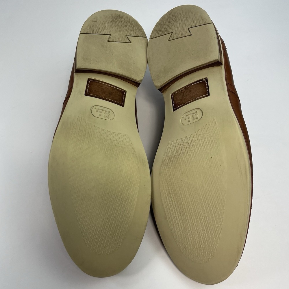Allen Edmonds Nomad Men's Derby Shoes Size 11 D US Tan Leather Plain Toe Oxford - Picture 8 of 8